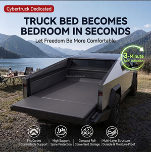 Matelas de camping sur mesure pour Tesla Cybertruck, matelas auto-gonflant pour lit de camion, matelas de voyage portable, lit d'air - Product Image 3