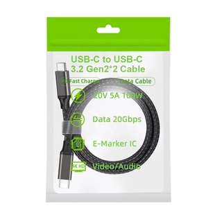 1m 100W Usb c 20gbps Usb3.2 Gen2 Cable 4K60HZ - Product Image 6