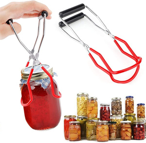 Accessoires pour la mise en conserve, pince à pot en acier inoxydable avec poignée antidérapante - Product Image 1