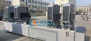 Máquina de Ventanas de PVC de Alta Gama con Control PLC de Cuatro Cabezas y Soldadura sin Costuras para Perfiles de PVC - Product Image 5