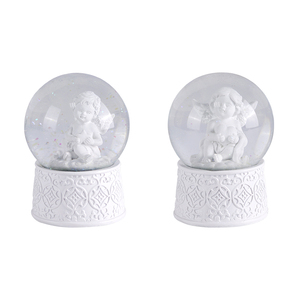 Redeco <span class=keywords><strong>Amazon</strong></span> vendita calda unico fai da te Snow Globe bella natività globo d'acqua resina Snow Globe per la decorazione domestica regalo - Product Image 3