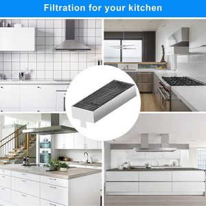 Élément filtrant pour hotte aspirante Berman HZ9VRCR0 compatible avec Siemens 17004796 Bosch HEZ9VRUD0 Gris - Product Image 3