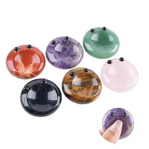 Piedra de Cristal Natural con Forma de Rana, Piedra de Bolsillo para Aliviar la Ansiedad, Sanación de <span class=keywords><strong>Chakras</strong></span>, Meditación, Regalo de Cristal - Product Image 4