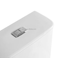 Doublement affleurant en céramique raccord de chasse d'eau monobloc lavage sans rebord wc ensembles de toilette salle de bain