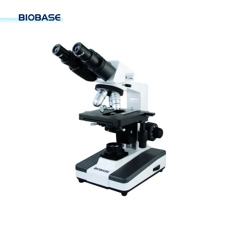 Microscópio Biológico BM-8C com brilho ajustável BIOBASE China para laboratório e medicina