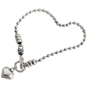 Yinruitai S925 Sterling Silver Heart <b>Bead</b> <b>Bracelet</b> For Women Everyday Wear Jewelry - Product Image 5