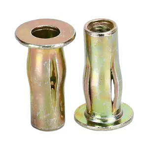 M4 M5 M6 M8 M10 Stainless Steel/Galvanized Iron Slotted Rivet Nut Expansion Nut