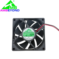 Ventilador Axial Silencioso DC 7020 70x70x20mm 12V Sin Escobillas para Amplificador PA de Escenario, Receptor AV DJ, Rack de Cine en Casa