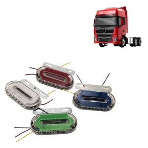 Repuestos de Alta Calidad para Automóviles, Piezas del Sistema de Iluminación para Camiones, Luz Lateral LED de 24V para Camión, Múltiples Colores a Elegir - Product Image 4