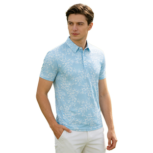 Tennispoloshirt voor heren, korte mouwen, elastisch en zacht, comfortabel en antibacterieel, casual sport-T-shirt voor buiten - Product Image 6