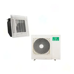 Kaset pendingin udara, langit-langit 24000btu, pemanas pendingin 3P, kaset AC, klien empat arah, pusat 2TON 7,5kw