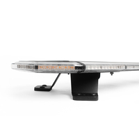 48 pouces ECE R65 Class2 R10 barre lumineuse d'avertissement LED barre stroboscopique d'urgence aluminium noir TBD9980 SAE J845 contrôleur sans fil