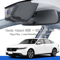Perekam Video 4K 2160P OEM Terintegrasi untuk Honda Accord 2023 - 2026 Generasi ke-11, WiFi, Aplikasi, G-Sensor, Garansi 1 Tahun