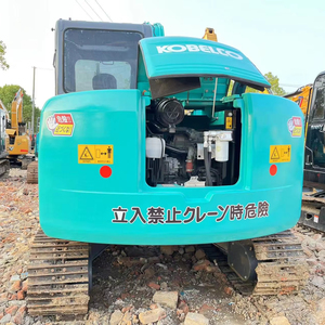 รถขุดมือสองจากญี่ปุ่น Kobelco SK75 รถขุดไฮดรอลิกแบบตีนตะขาบขนาดกะทัดรัด เหมาะสำหรับพื้นที่แคบ ประหยัดน้ำมัน สำหรับงานก่อสร้าง - Product Image 3