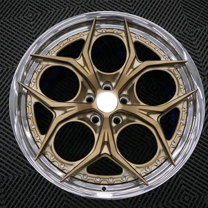 Jantes forgées rétro personnalisées en 2 pièces 17 18 19 20 21 22 pouces 4x100 4x114.3 5x100 5x108 5x112 5x114.3 5x115 5x120 5x130 Audi VW <span class=keywords><strong>Ford</strong></span> - Product Image 5