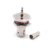 Connecteur BNC femelle étanche IP67 pour cloison étanche 50 OHM 75 OHM, connecteur BNC RG11