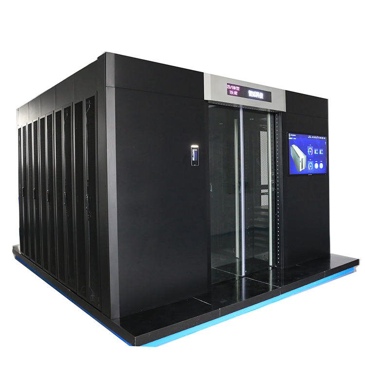 Индивидуальная система сдерживания данных Topwell Cold Aisle для интернет-центра обработки данных высокоплотная серверная стойка