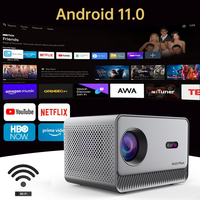 M10 Plus Film Vidéo Projecteur Smart Android Beamer 720P HD Support 1080P 4K Portable Mini Projecteur Vidéo Maison