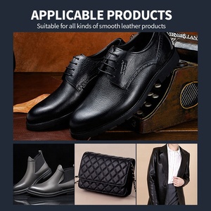Entretien des chaussures en cuir véritable, <span class=keywords><strong>couleur</strong></span> marron, noir, blanc, brillance rapide, imperméable, <span class=keywords><strong>couleur</strong></span> complémentaire, crème de vernis à chaussures - Product Image 5