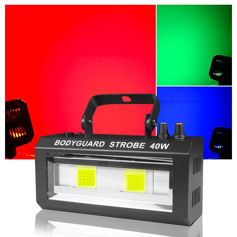 SHTX Luz estroboscópica LED de alta/baja potencia, mezcla de colores, luces par para exteriores para discoteca, escenario, 60W/80W/100W/200W SMD RGBW, luz Flash