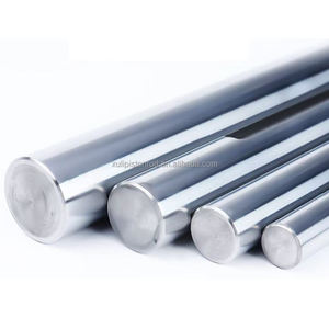 Шток поршня гидравлического цилиндра индивидуального размера CK 45 AISI 1045 Закаленный и закаленный (QT) хромированный шток поршня HB240-280 - Product Image 1