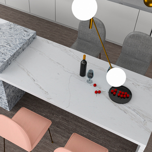 3200x1600mm đá thạch anh nhà cung cấp Đá Nhân Tạo Trắng calacatta Quartz slab cho nhà bếp Countertop - Product Image 4