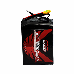 Batería de Iones de Litio JAHORN 32000mAh 985.6Wh 30C 8S2P 30.8V LCO LIVH en Formato Pouch, 1000 Ciclos, -40°C ℃   hasta 60 ℃   Para Drones de Carreras FPV - Product Image 4
