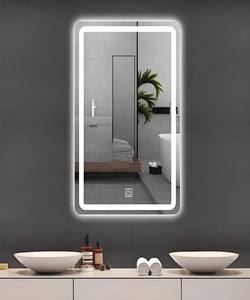 36x28 Inch Glass LED Lighted 3-Color-Temperature Adjustable Modern Design Bathroom Wall-Mounted <b>Mirror</b> IP44 Waterproof High - Product Image 2