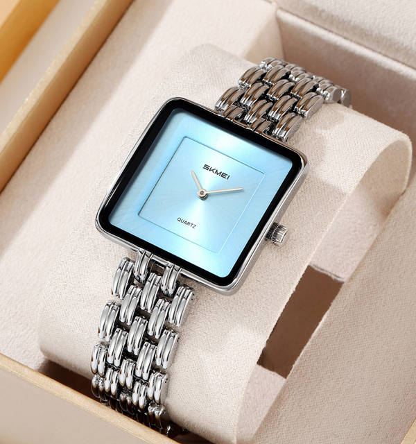 SKMEI Hot Selling Model 2372 3atm Water Resistant Quartz Ladies Watches Brands Luxury Oem Brand Stainless Steel Back Watches