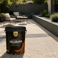 Revêtement liquide mat en terrazzo de pierre lavée acrylique VALIDEA pour intérieur et extérieur, imperméable, antidérapant, durable