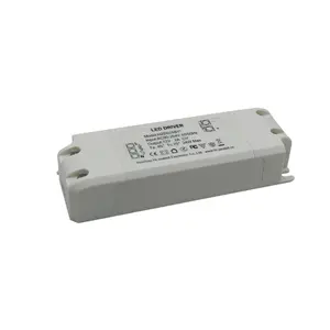 Best Seller Plastic Led Driver 12W 18W 20W 24W Constant Voltage 12V 24V Led Driver Power Supply for Led Lights