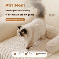 Tapis exclusifs pour chiens et chats - Coussins de canapé portables universels quatre saisons, respirants, en polyester et rembourrés de coton PP