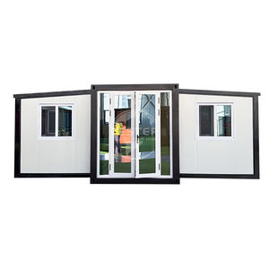 Modernes 40-Fuß erweiterbares Luxus-Containerhaus aus Stahl mit Schlafzimmer, Apartment und vorgefertigtem Café - Product Image 3