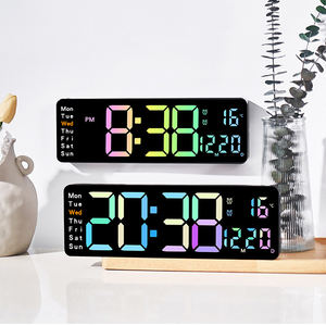 Di lusso grande decorazione <span class=keywords><strong>per</strong></span> la casa secondi di allarme <span class=keywords><strong>da</strong></span> <span class=keywords><strong>parete</strong></span> rettangolare nuova cifra orologio calendario orologio giorno con giorno e data <span class=keywords><strong>per</strong></span> la <span class=keywords><strong>parete</strong></span> - Product Image 6