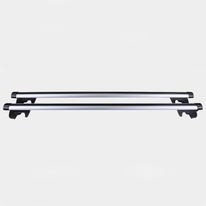 Oferta Especial: Barra Transversal Universal para Techo de Auto, Ajustable de 1.25M a 1.35M, de Aleación de Aluminio, para Portaequipajes, en Plata y Negro - Product Image 4