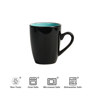 Semtember Promotion Western Style Ceramic Plates With Promotion Mug Unique Design Microwave Safe Round Dinnerware Sets for Home - Product Image 5