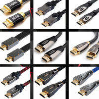 OEM-Produkte Verpackung Gepanzertes Metall HD-Video 10K 48 Gbit/s 60Hz Kabel Cavo 10m 3m 25ft 15m 25m 5m 2m 1m 4 K Kabel A Hdmi 4 k