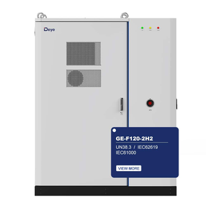 Deye <strong>GE</strong>-F120-2H2 BESS Outdoor Cabinet 120Kwh 3600kwh ESS High Voltage Ip55 Lithium Lifepo4 <strong>Battery</strong> with 10 Years Warranty - Product Image 3