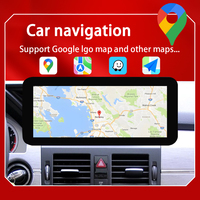 LELV Autoradio GPS Android 14.0 10,25 pouces pour Mercedes Benz GLK X204 2008-2015 NTG 4.0/4.5, Lecteur Multimédia, Garantie 1 An
