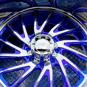 Jantes forgées chromées DEONEO <span class=keywords><strong>DOT</strong></span> IATF16949 24x14 26x16 8x170 pour <span class=keywords><strong>Ford</strong></span> F250 F350 <span class=keywords><strong>Super</strong></span> Duty, camion surélevé - Product Image 1