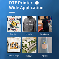 Impresora de escritorio digital A3 XP600, película para mascotas, camiseta de 13 pulgadas, impresora Dtf con horno DTF para cualquier ropa textil