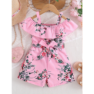 <span class=keywords><strong>Abbigliamento</strong></span> per Bambini con Motivi Floreali in Cotone, Vestiti da Festa per Bambine, <span class=keywords><strong>Abbigliamento</strong></span> per Bambini Più Popolare - Product Image 4