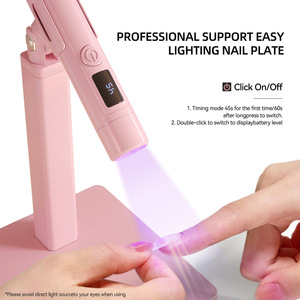 UV LED Gel Nail Lamp Stand Manicure Secado rápido Curado rápido Lámpara USB Home Salon 365nm <span class=keywords><strong>Ultravioleta</strong></span> Curado Uñas Secador Esmalte Luz - Product Image 6