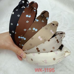 Diadema plisada para mujer, diadema ancha de estilo otoño-invierno, diadema retro dulce y fresca para niñas, moda Ins WK-1198 - Product Image 3