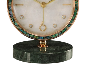 <span class=keywords><strong>Orologio</strong></span> di lusso moderno <span class=keywords><strong>orologio</strong></span> d'<span class=keywords><strong>oro</strong></span> scrivania laterale per soggiorno camera da letto al quarzo sveglia con ago regalo - Product Image 4