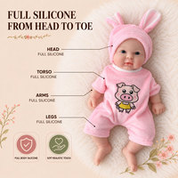 BAkwbwBY Poupée Reborn 12 Pouces Silicone Intégral Caucasienne Bébé Nouveau-Né Réaliste Collection OEM ODM Grossiste Fournisseur