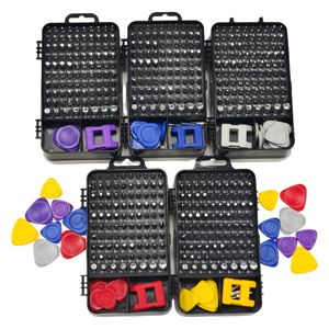 Nouveauté : Kit d'outils de réparation domestique 115 en 1, jeu de tournevis pour téléphone, ordinateur portable, ordinateur -001 - Product Image 1