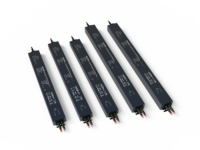 IP67 Dali Push 0-10v 3 en 1 Dim LED DRIVER 12v 24V 60w-300w avec 5 ans de garantie DT8 DT6 Dim Range Dali Dimmable Led Driver