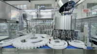 Machine de remplissage et de bouchage automatique électrique GZ-12-10 pour flacons en verre de 50 ml et 100 ml de sirop contre la toux à base de plantes et de liquides oraux, avec moteur et engrenage