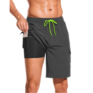 <b>Men's</b> Lightweight Swimwear 140g Spandex Polyester Quick Dry Beach Shorts Custom Logo Wholesale Slim Fit Board Shorts Swim <b>Trunks</b> - Product Image 4